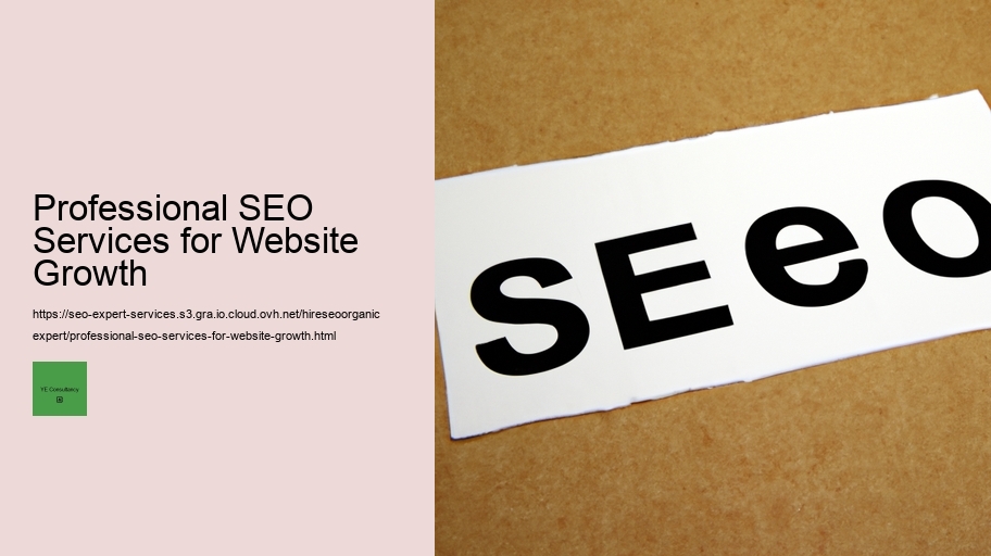 Professional SEO Services for Website Growth 